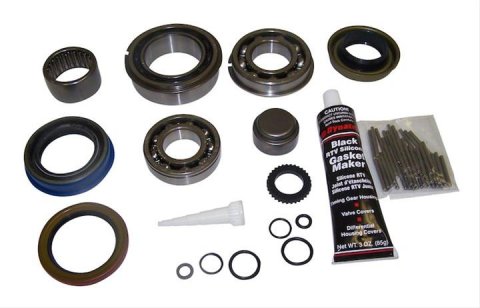 Crown Automotive Transfer Case Rebuild Kits 249E-MASKIT Kit, Bearings, Seals, Gaskets, New Process 249, Kit