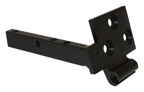 Crown Automotive Windshield Brackets for 1959-1975 CJ5, CJ6, 1955-1958 WILLYS - J0688933 Hinge, Upper Driver Side, Steel, Black, Jeep, Each