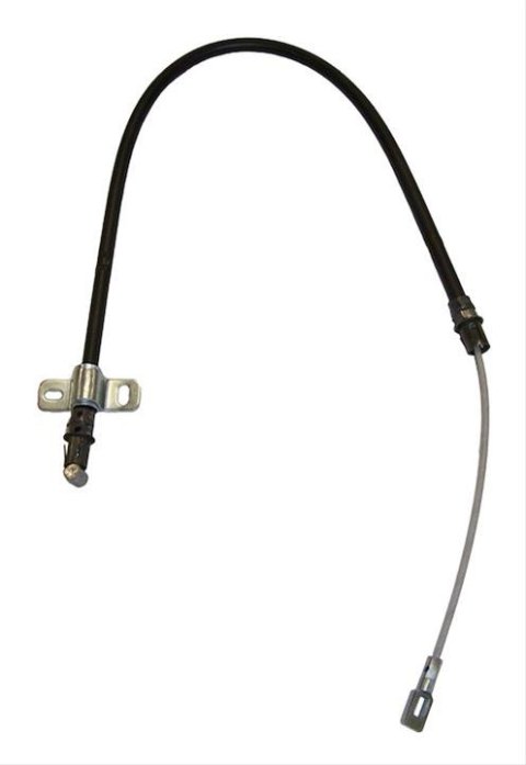 Crown Automotive Parking Brake Cables 52128243AD Cable, Front, Black Plastic Jacket, 34.000 in. Cable Length, Jeep, Each