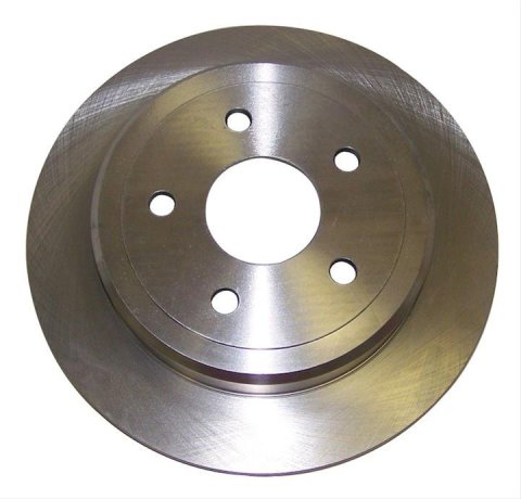Crown Automotive Brake Rotors for 2006-2010 COMMANDER, 2005-2010 GRAND CHEROKEE - 52089275AB Rotors, Solid Surface, Steel, Natural, Rear, Jeep, Each