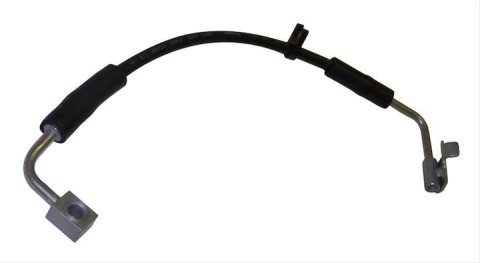 Crown Automotive Brake Hoses for 2007-2010 WRANGLER - 52060045AE Hose, Assembled, Rubber, 18.50 in. Length, Driver Side Front, Jeep, Each
