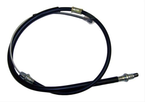 Crown Automotive Parking Brake Cables for 1992-1996 CHEROKEE - 52008301 Cable, Rear, Black Plastic Jacket, 52.00 in. Cable Length, Jeep, Each