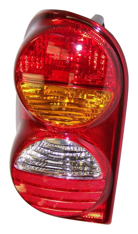 Crown Automotive Taillight Assemblies for 2002-2004 LIBERTY - 55155829AF Assembly, OEM Style Replacement, Incandescent, Driver Side, Jeep, Each