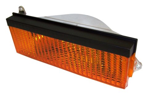 Crown Automotive Parking Light Assemblies for 1984-1996 CHEROKEE, 1986-1992 COMANCHE - 56000852 Lamp Assembly, Amber Lens, Passenger Side Front, Export, Jeep, Each