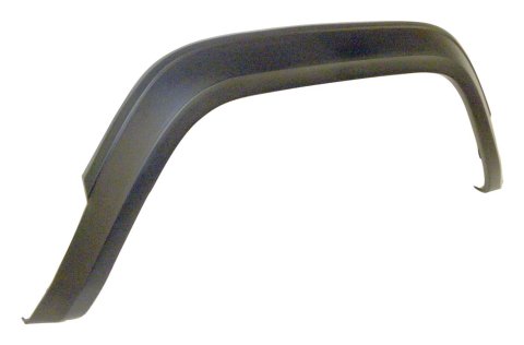 Crown Automotive Fender Flares for 1984-1996 CHEROKEE - 5AG24JX9 Flare, Passenger Side Rear, ABS Plastic, Flat Black, 2.00 in. Flare Width, Jeep, Each