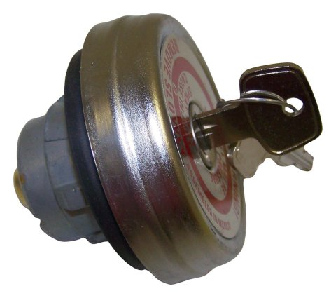 Crown Automotive Fuel Caps J0934197 Tank Cap, Locking, Vented, Steel/Plastic, Natural, Jeep, Each