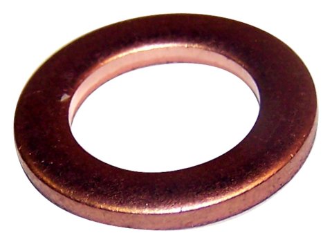 Crown Automotive Brake Caliper Crush Washers J3236434 Washer, Copper, Natural, 0.375 in. Hole Size, Each