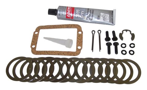 Crown Automotive Differential Shim Kits 83500191 Shims, Carrier Type, Steel, Front, Dana 30, Jeep, Set