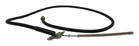 Crown Automotive Parking Brake Cables for 1976-1978 CJ5, CJ7 - J5355324 Cable, Right Rear, Black Plastic Jacket, 62.00 in. Cable Length, Jeep, Each