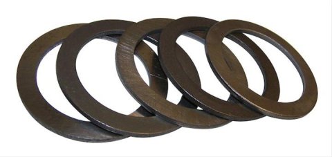 Crown Automotive Differential Shims 5013880AA Shims, Carrier Type, Steel, Rear, Dana 44, Jeep, Set