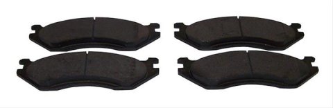 Crown Automotive Brake Pads 5080556AE Pads, Semi-metallic, Front, Dodge, Set