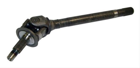 Crown Automotive Direct-Fit Axle Shaft Assemblies for 2003-2006 WRANGLER - 5083667AB Assembly, Front Inner and Outer, Driver Side, 30-spline, Steel, Dana 44, Jeep, Each