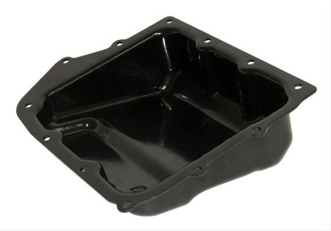 Crown Automotive Automatic Transmission Pans 5078556AA Pan, Stock Style, Steel, Black, Chrysler, Dodge, Ram, Each