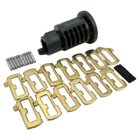 Crown Automotive Glove Box Components 68384451AB Lock Cylinder for 2018+ Jeep JL Wrangler & JT Gladiator