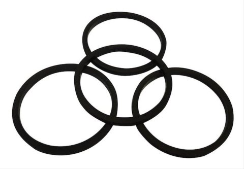 Crown Automotive Brake Caliper Replacement Components 5174318AA Seal Set, Black, Rubber, Use Existing Hardware