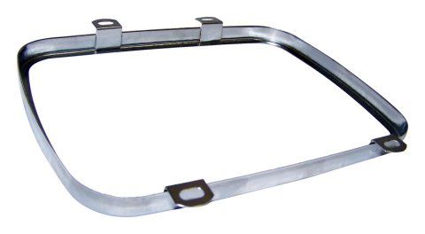 Crown Automotive Headlight Bezels 56001260 Retaining Ring, Steel, Chrome, Jeep, Each