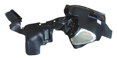 Crown Automotive Fender Liners 55157116AH Splash Shields, Liners, Plastic, Black, Front Right, Jeep, Each
