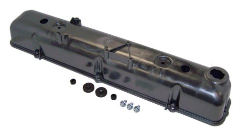 Crown Automotive Valve Covers 83501398 Cover, Perimeter Bolt Mounting Style, Plastic, Black, Jeep, 4.2L, Kit