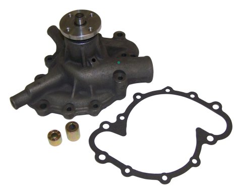 Crown Automotive Mechanical Water Pumps J3234427 Pump, Mechanical, Standard-volume, Iron, Natural, Clockwise Rotation, Jeep, 5.0L, 5.9L, Each