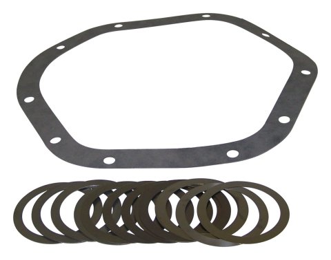 Crown Automotive Differential Shim Kits J8124791 Shims, Carrier Type, Steel, Gasket, Front, Dana 44, Jeep, Set