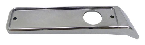 Crown Automotive Side Marker Light Components J5465791 Base Plate, Component, Chrome, Driver Front, Jeep, Each