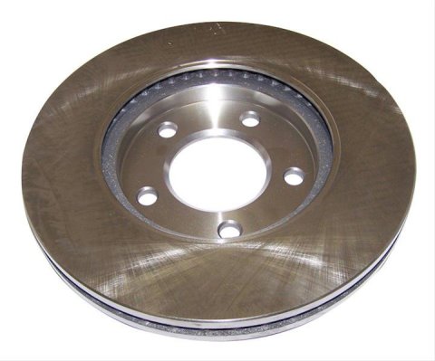 Crown Automotive Brake Rotors 4721820AF Rotors, Solid Surface, Steel, Natural, Front, Chrysler, Dodge, Each