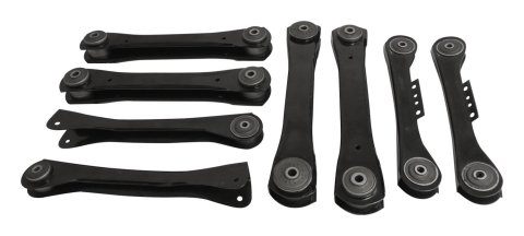 Crown Automotive Control Arms for 1997-2006 WRANGLER - CAK13 Arms, Steel, Black, Jeep Wrangler TJ, Set of 8