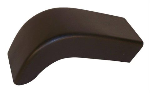 Crown Automotive Bumper End Caps 52040027 Cap, Front Left, Front Right, Black, Jeep, Each