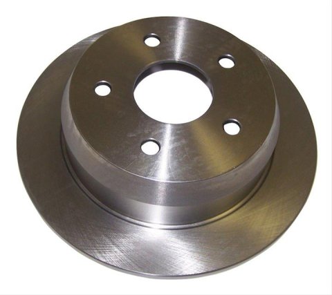 Crown Automotive Brake Rotors for 1999-2004 GRAND CHEROKEE - 52098666 Rotors, Solid Surface, Steel, Natural, Rear, Jeep, Each