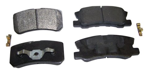 Crown Automotive Brake Pads 68028671AA Pads, Semi-metallic, Rear, Chrysler, Dodge, Jeep, Set