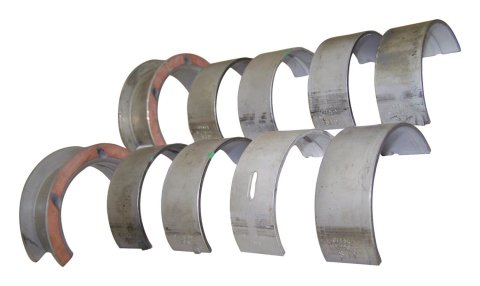 Crown Automotive Main Bearings 8133252K4 Bearings, Stock Size, Bi-metal, Jeep, 2.5L, Set