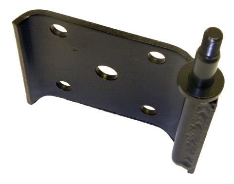 Crown Automotive Leaf Spring Mounting Plates J5363439 Plate, Driver Side Rear, Steel, Black, Jeep, Each