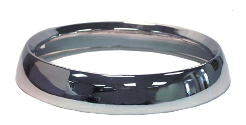 Crown Automotive Headlight Bezels J5460087 Light Bezel, Headlight, Steel, Chrome, Jeep, Each