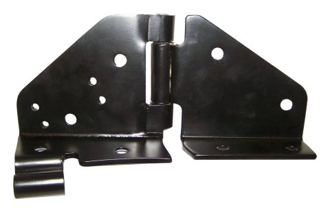 Crown Automotive Windshield Hinges J5462424 Hinge, Passenger Side Only, Steel, Black, Jeep, Each