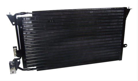 Crown Automotive Air Conditioning Condensers for 1993-1995 CARAVAN, 1994-1995 GRAND CARAVAN - 4644365 Condenser, Aluminum, Black, Chrysler, Dodge, Plymouth, Each