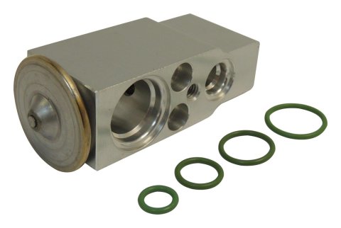 Crown Automotive Air Conditioning Expansion Valves 68003989AA Valve, Aluminum, Natural, Dodge, Jeep, Each