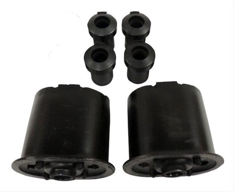 Crown Automotive Leaf Spring Bushings 5006950K Bushings, Rear, Rubber, Black, Chrysler, Dodge, Kit