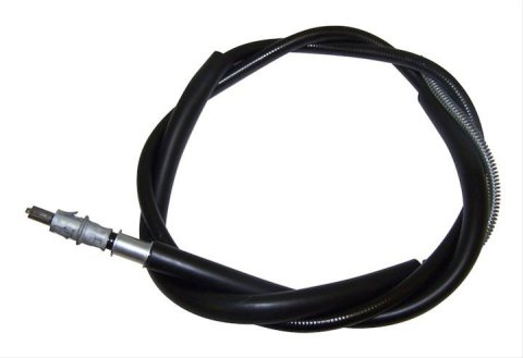 Crown Automotive Parking Brake Cables for 1990 WRANGLER - 52004706 Cable, Right Rear, Black Plastic Jacket, 66.50 in. Cable Length, Jeep, Each