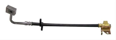 Crown Automotive Brake Hoses for 2006-2010 COMMANDER, 2005-2010 GRAND CHEROKEE - 52089259AD Hose, Assembled, Rubber, 12.25 in. Length, Passenger Side Rear, Jeep, Each