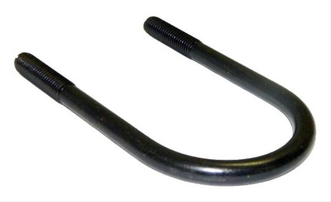 Crown Automotive U-Bolts for 1990-2001 CHEROKEE - 52006440 U-Bolt, Round, Rear Axle Location, Steel, Natural, 3.180 in. Width, Jeep, Dana 35, Each