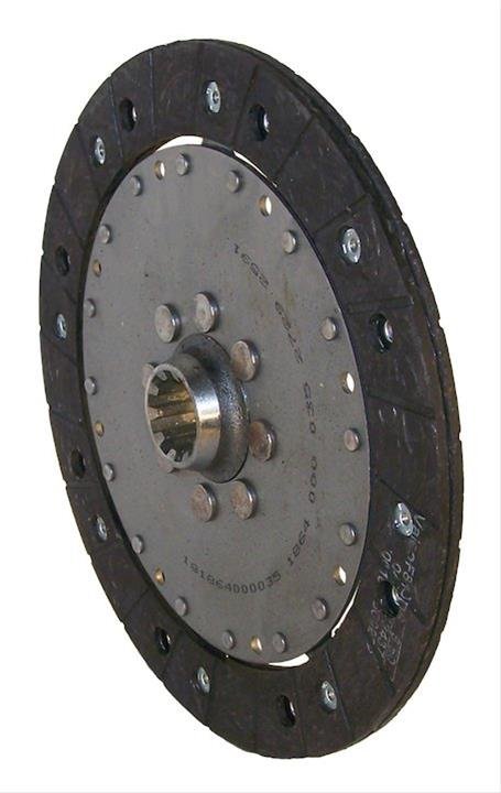 Crown Automotive Clutch Discs for 2002-2005 LIBERTY, 2003-2006 WRANGLER - 52104026 Disc, 1.125 in. 10-spline, Organic, 9.000 in. Diameter, Jeep, 2.4L, Each