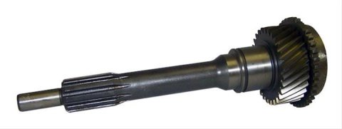 Crown Automotive Manual Transmission Input Shafts 5252081 Shaft, 1.125 in. - 10-spline, Hardened Steel, 29-tooth, AX-15, Jeep, Each