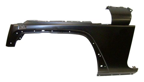 Crown Automotive Fenders for 2007-2017 WRANGLER, 2018 WRANGLER JK - 68002399AD Fender, Front Outer, Driver Side, Steel, Black EDP Coated, Jeep, Each
