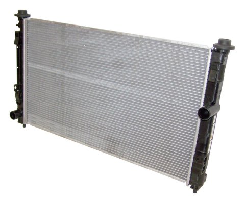 Crown Automotive Radiators 68004049AA Radiator, Crossflow, Aluminum/Plastic, Natural, Chrysler, Dodge, Jeep, Each