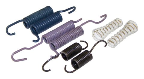 Crown Automotive Brake Pad Spring Kits J8127783 Kit, Left & Right, Rear, Upper & Lower,