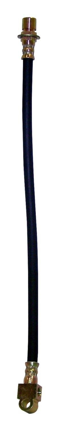 Crown Automotive Brake Hoses J5355076 Hose, Assembled, Rubber, 16.25 in. Length, Center Rear, Jeep, Each