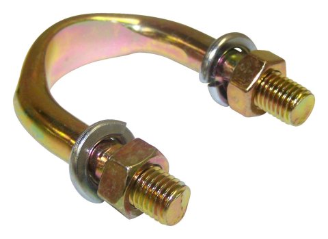 Crown Automotive U-Joint Strap Kits JA000490 Strap, Differential Location, Steel, Natural, Jeep, Each