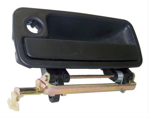 Crown Automotive Exterior Door Handles 4675687 Handle, Exterior, Plastic, Black, Dodge, Plymouth, Driver Side Front, Each
