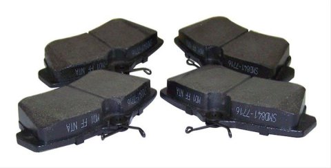 Crown Automotive Brake Pads 5017843TI Pads, Semi-metallic, Front, Chrysler, Set