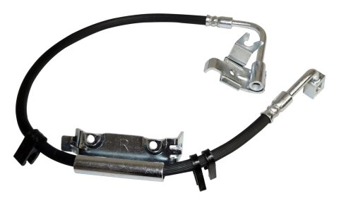 Crown Automotive Brake Hoses 68171943AD Hose, Assembled, Rubber, Front Left, Jeep, Each